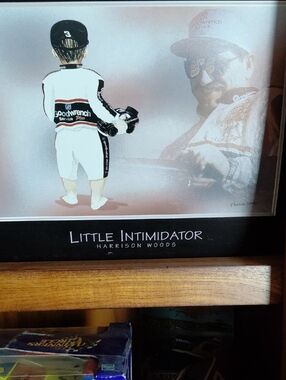 'Little Intimidator' Art Print - Black & White